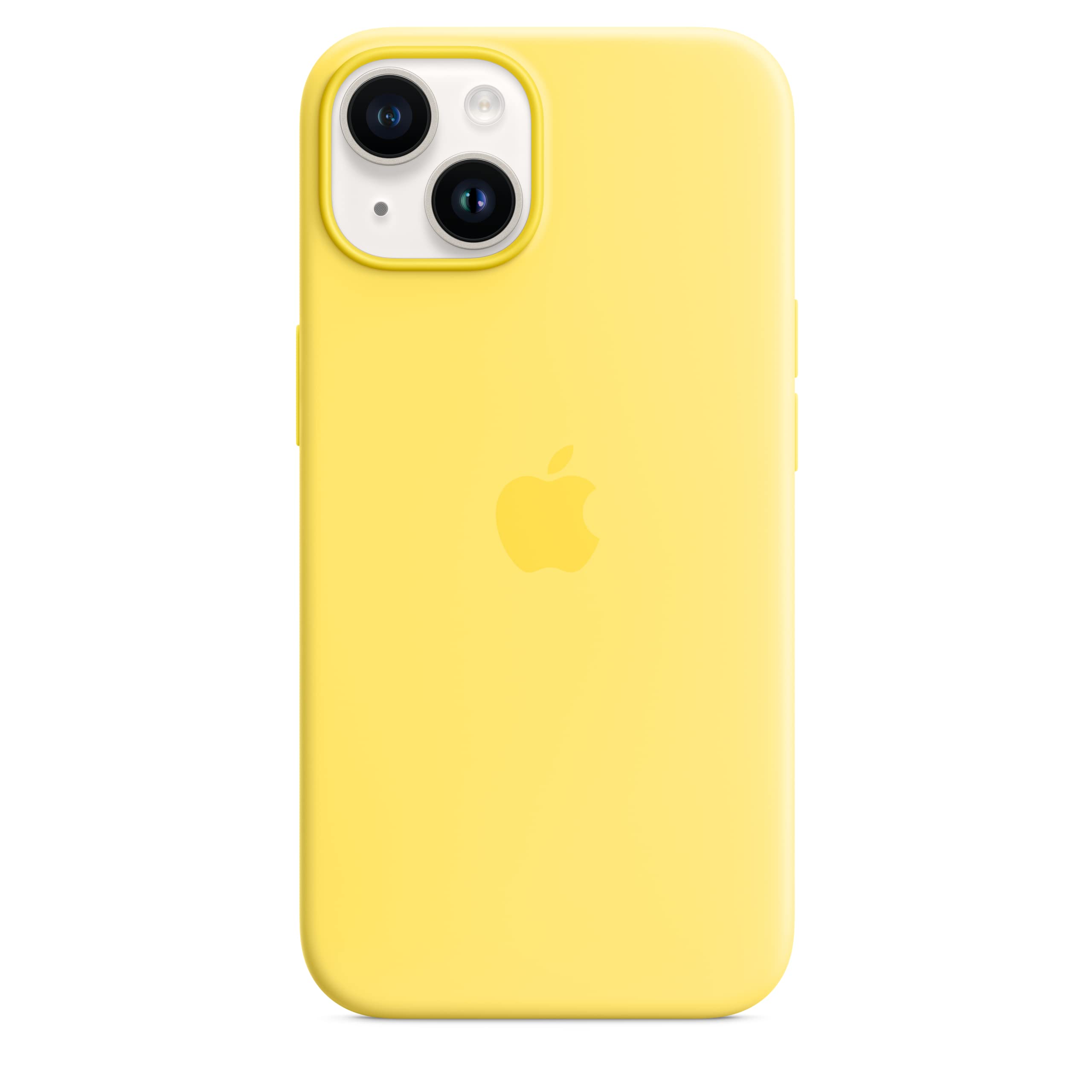 Foto 5 | Funda De Silicona Para Apple Iphone 14 Con Magsafe, Color Amarillo Canario - Venta Internacional.