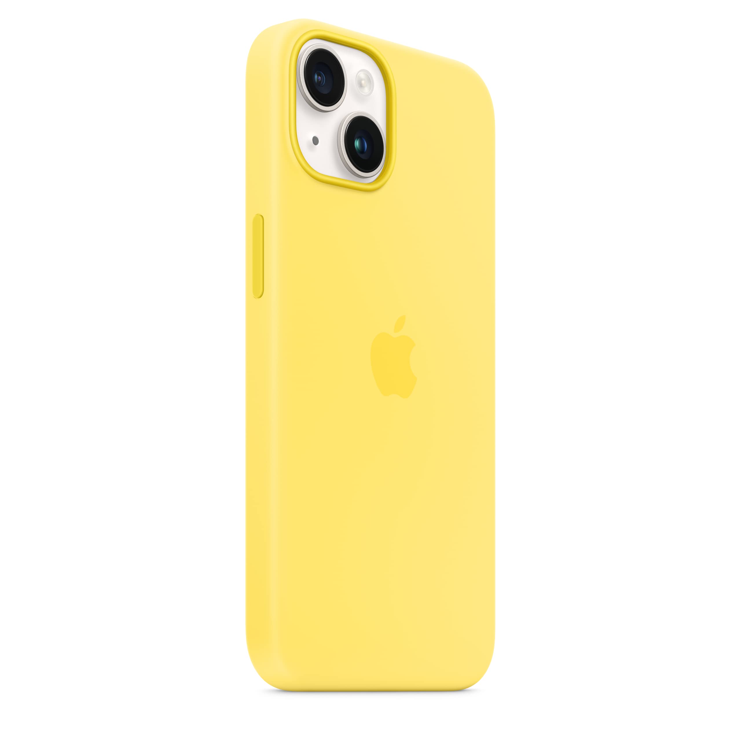 Foto 8 pulgar | Funda De Silicona Para Apple Iphone 14 Con Magsafe, Color Amarillo Canario - Venta Internacional.