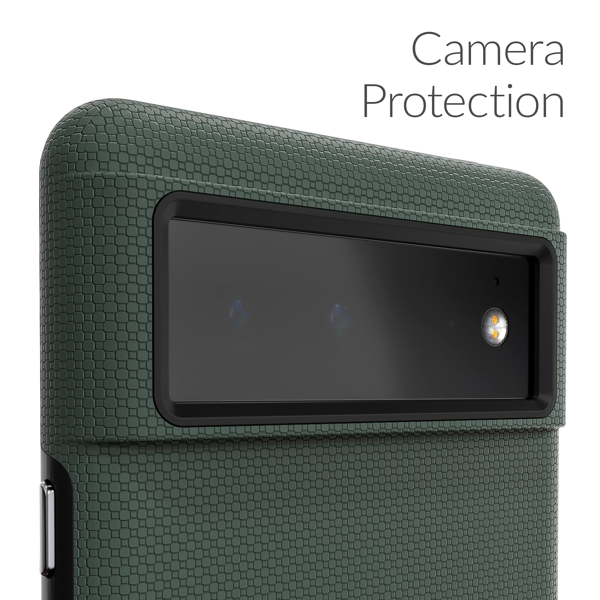Foto 4 pulgar | Funda Crave Dual Guard A Prueba De Golpes Para Google Pixel 6, Color Verde - Venta Internacional.