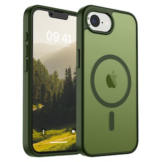 Foto 1 | Funda Magnética Supfine Para Iphone 16e 2025, Color Verde - Venta Internacional.