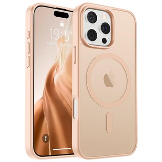 Foto 1 | Funda Magnética Supfine Para Iphone 16 Pro Max, Color Rosa Arena - Venta Internacional.