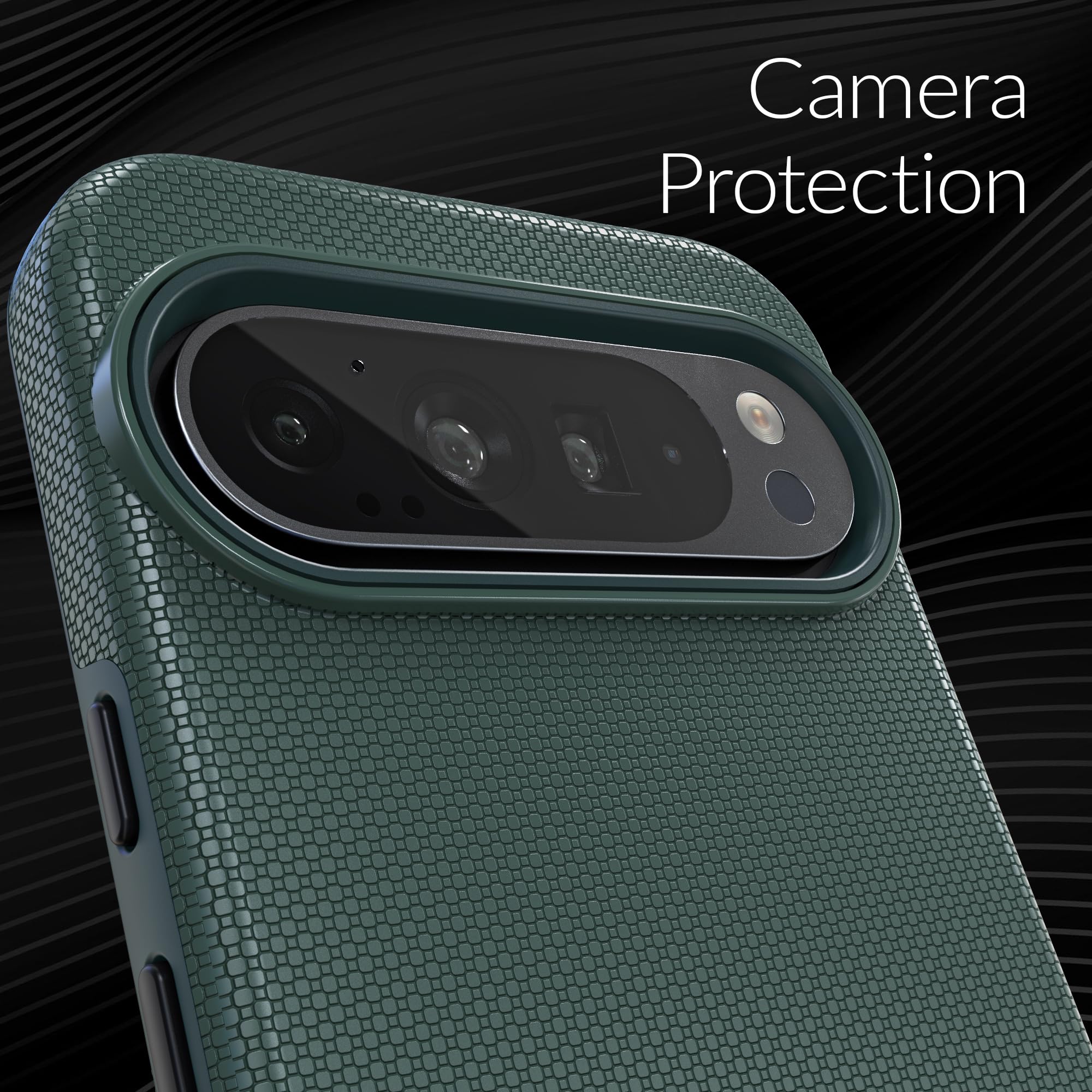 Foto 4 pulgar | Funda De Teléfono Crave Dual Guard Para Google Pixel 9 Pro Xl - Verde - Venta Internacional.