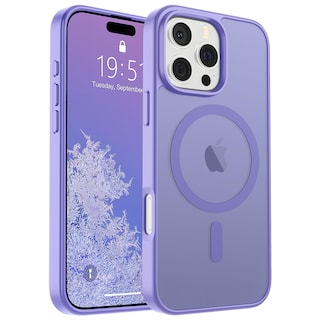 Foto 1 | Funda Magnética Supfine Para Iphone 16 Pro Max, Color Morado Claro - Venta Internacional.