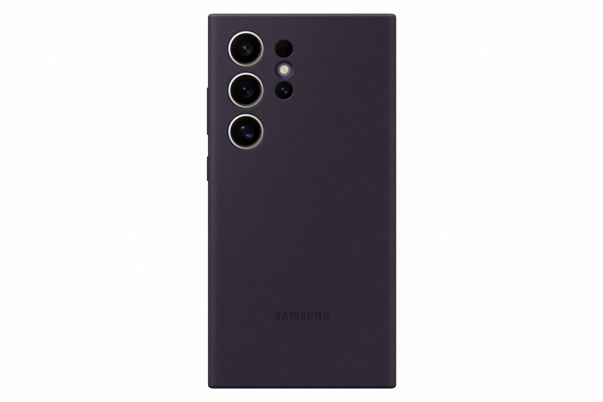 Foto 2 pulgar | Funda Para Teléfono Samsung Galaxy S24 Ultra Silicone Violeta Oscuro - Venta Internacional.