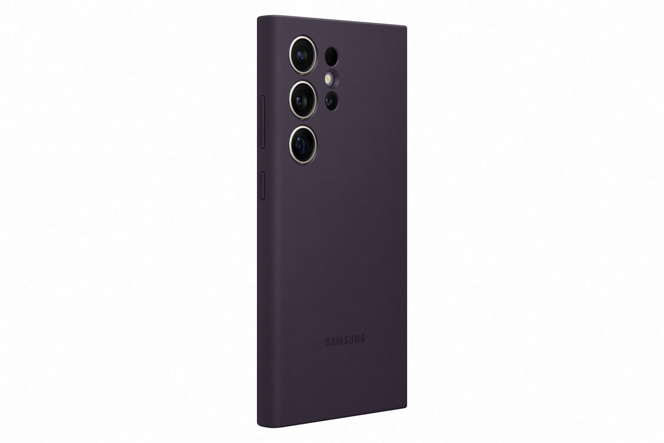 Foto 3 pulgar | Funda Para Teléfono Samsung Galaxy S24 Ultra Silicone Violeta Oscuro - Venta Internacional.