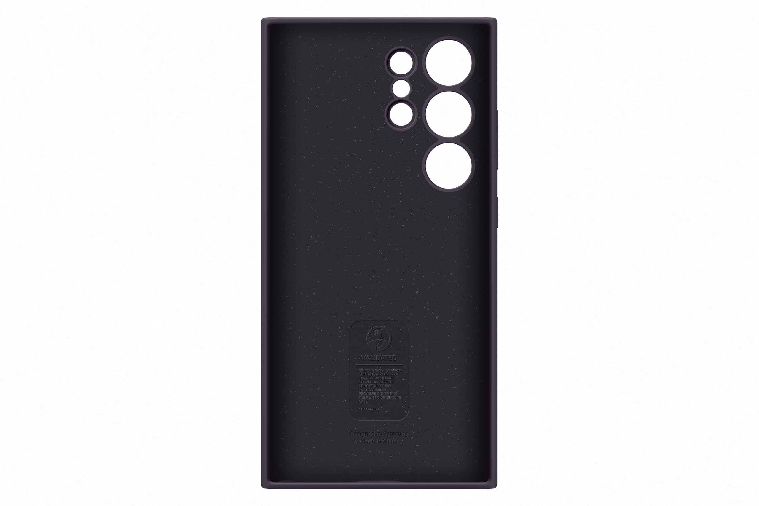 Foto 4 | Funda Para Teléfono Samsung Galaxy S24 Ultra Silicone Violeta Oscuro - Venta Internacional.