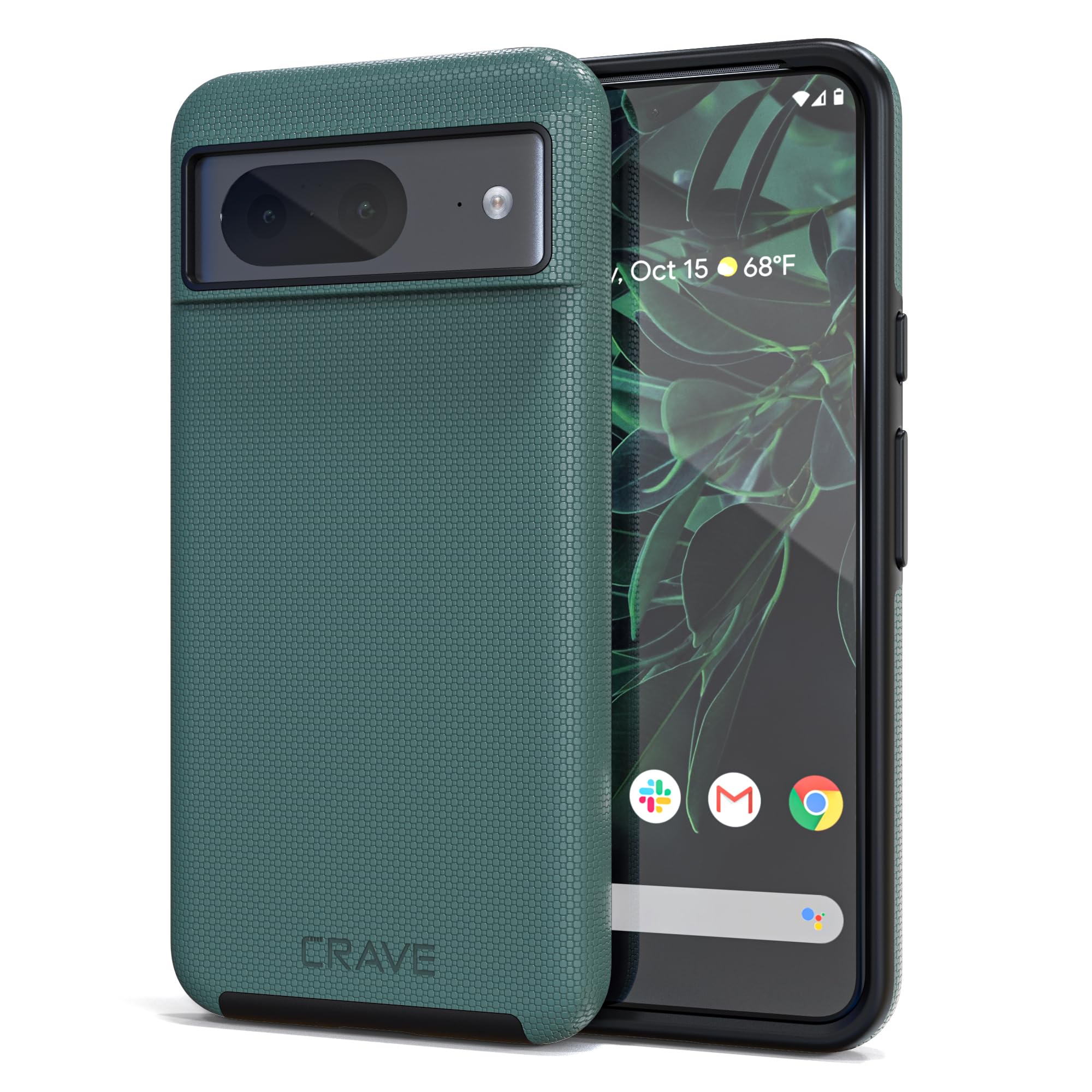 Funda Para Teléfono Crave Dual Guard A Prueba De Golpes Para Google Pixel 8, Color Verde - Venta Internacional. $615