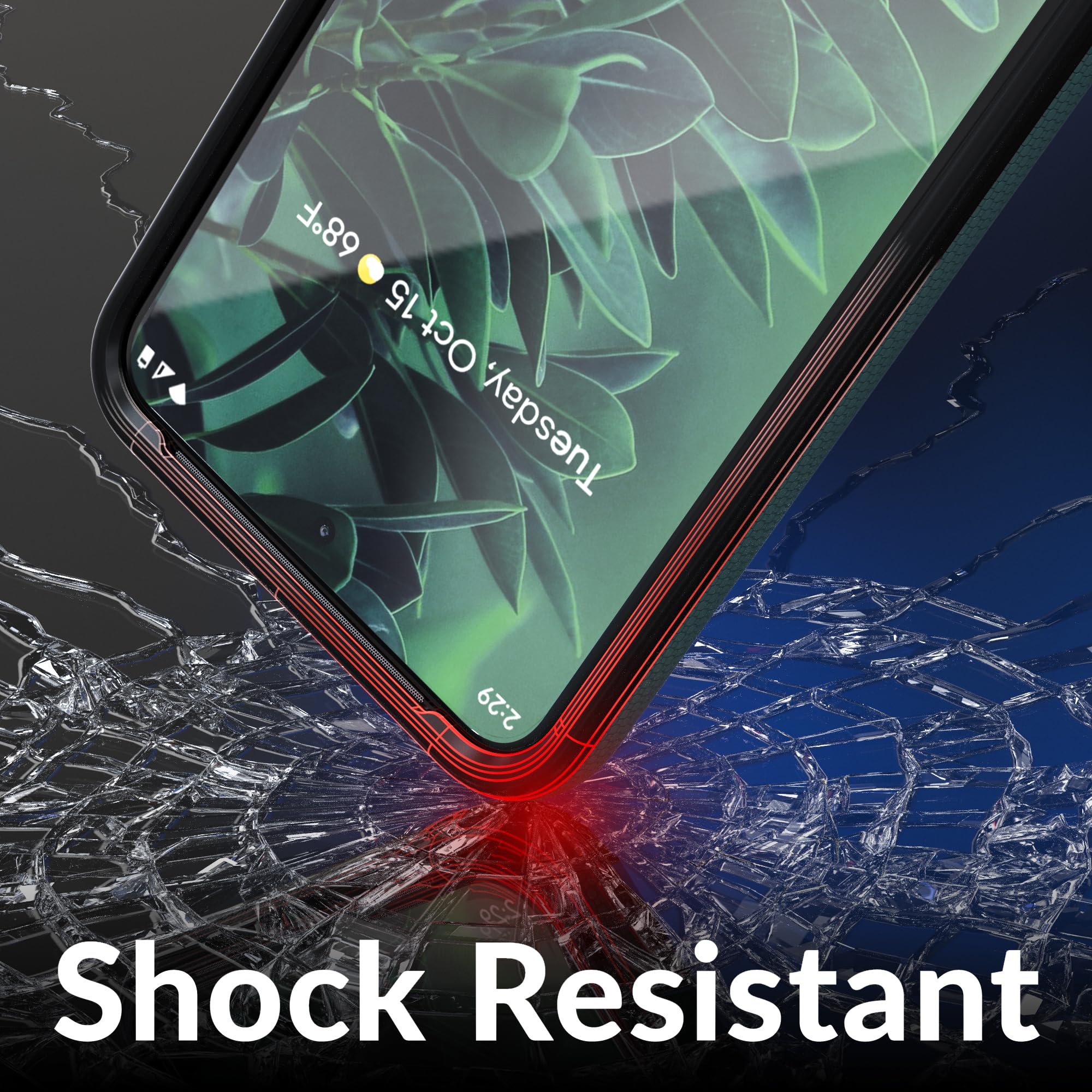Foto 6 pulgar | Funda Para Teléfono Crave Dual Guard A Prueba De Golpes Para Google Pixel 8, Color Verde - Venta Internacional.