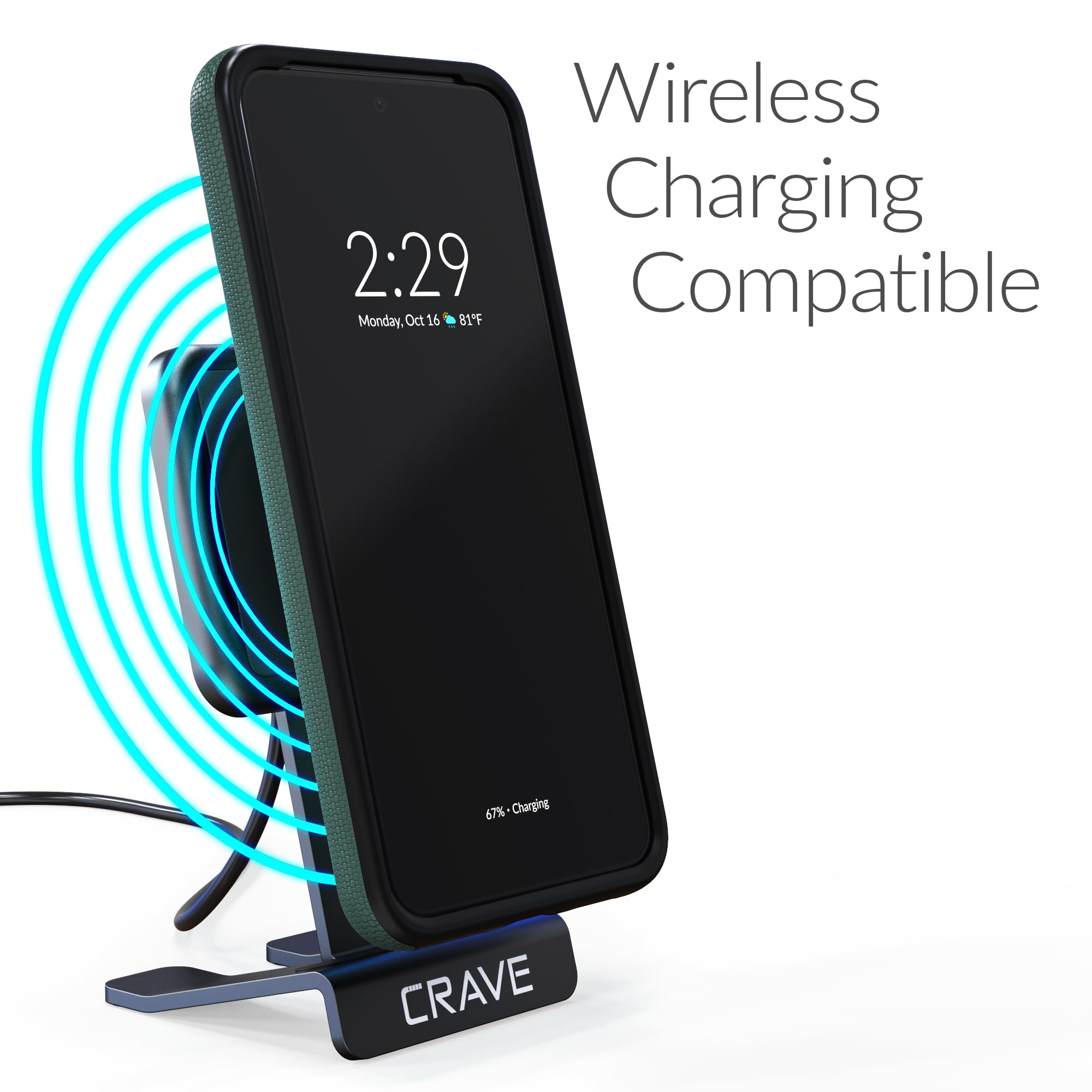 Foto 6 | Funda Para Teléfono Crave Dual Guard A Prueba De Golpes Para Google Pixel 8, Color Verde - Venta Internacional.