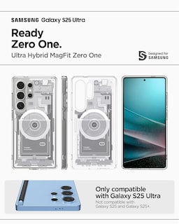 Foto 2 | Funda Spigen Ultra Hybrid Magfit Para El Galaxy S25 Ultra White - Venta Internacional.