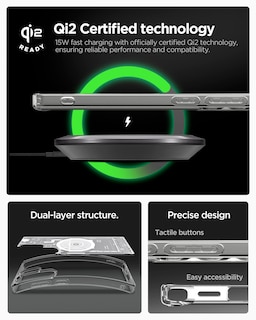 Foto 3 | Funda Spigen Ultra Hybrid Magfit Para El Galaxy S25 Ultra White - Venta Internacional.