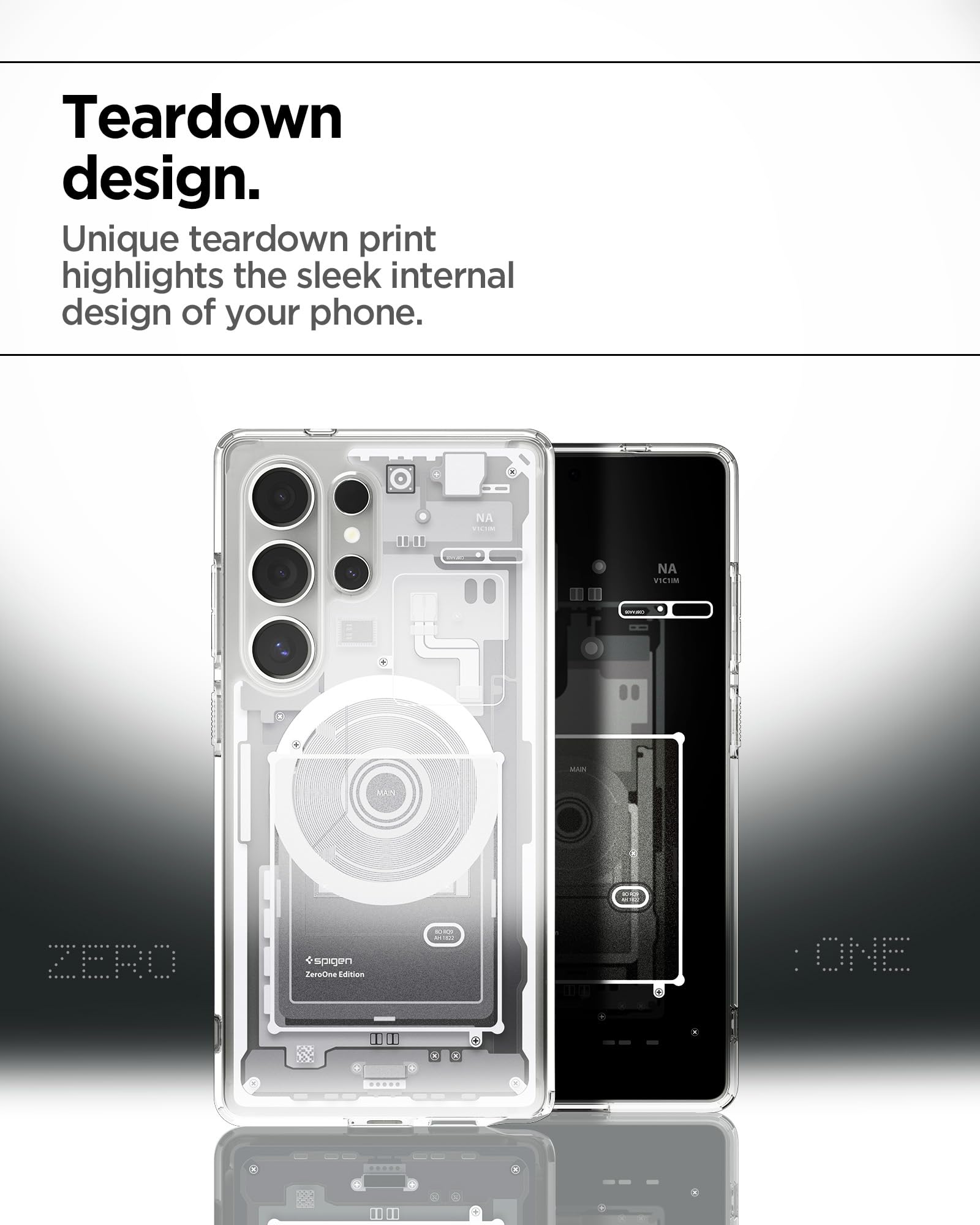 Foto 7 pulgar | Funda Spigen Ultra Hybrid Magfit Para El Galaxy S25 Ultra White - Venta Internacional.