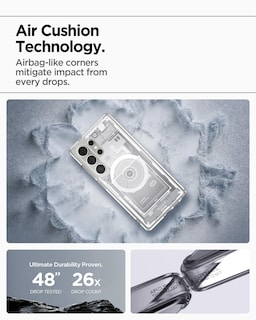 Foto 7 | Funda Spigen Ultra Hybrid Magfit Para El Galaxy S25 Ultra White - Venta Internacional.
