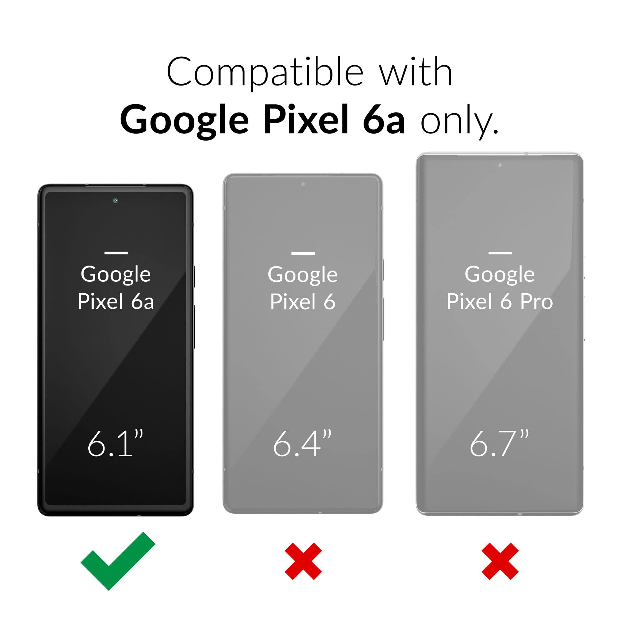 Foto 3 pulgar | Funda De Teléfono Crave Dual Guard Para Google Pixel 6a - Verde - Venta Internacional.