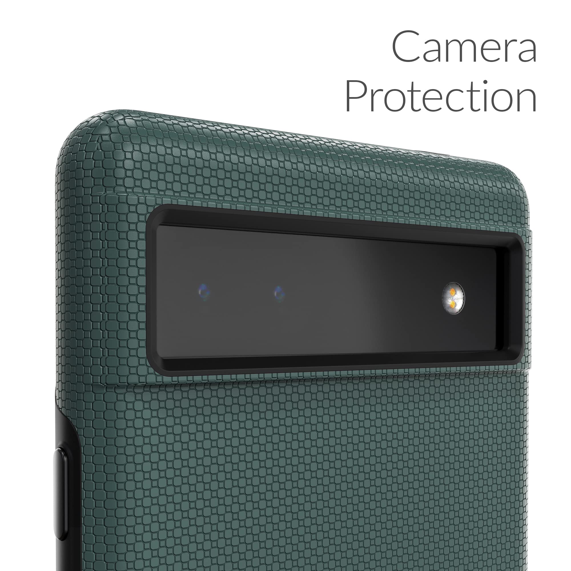 Foto 4 pulgar | Funda De Teléfono Crave Dual Guard Para Google Pixel 6a - Verde - Venta Internacional.