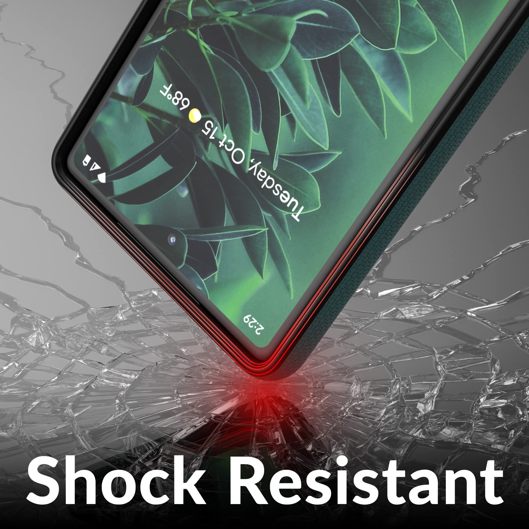 Foto 6 pulgar | Funda De Teléfono Crave Dual Guard Para Google Pixel 6a - Verde - Venta Internacional.