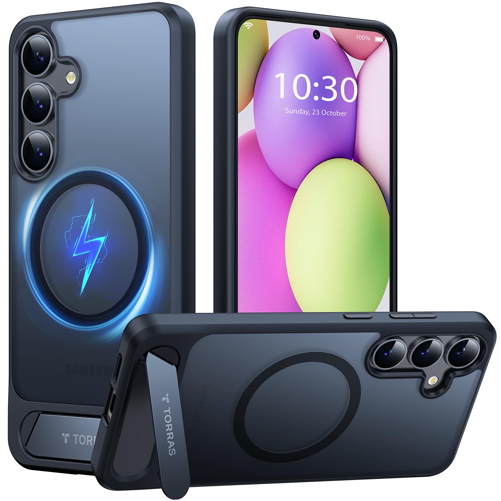 Foto 2 pulgar | Funda Para Teléfono Torras, Fuerte Soporte Magnético Para Samsung Galaxy S25 Plus - Venta Internacional.