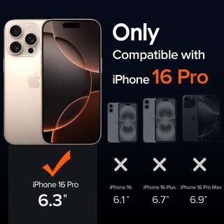 Foto 2 | Funda Ivoler Clear Para Iphone 16 Pro 6,3 Pulgadas 2024 Con 2 Cristales - Venta Internacional.