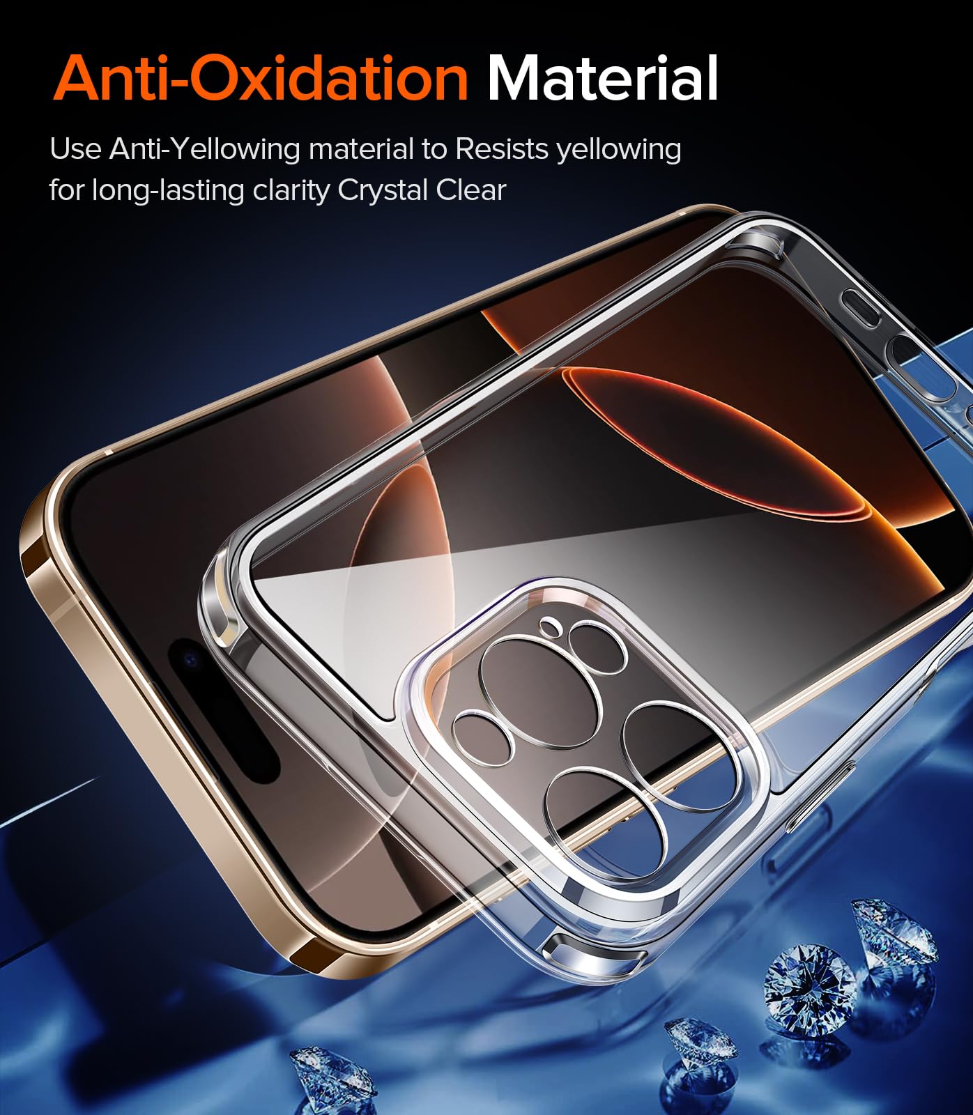 Foto 8 pulgar | Funda Ivoler Clear Para Iphone 16 Pro 6,3 Pulgadas 2024 Con 2 Cristales - Venta Internacional.