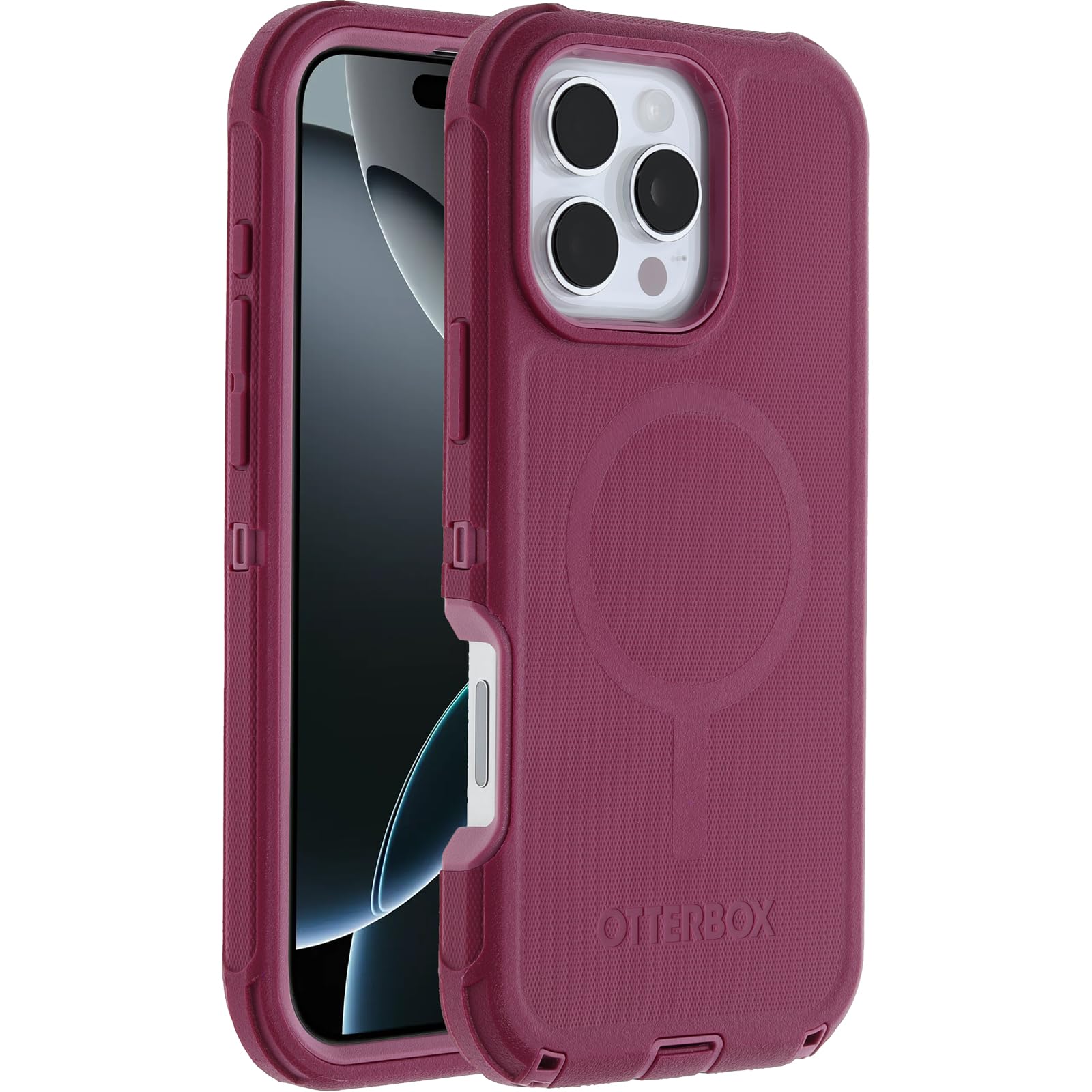 Foto 2 pulgar | Funda Otterbox Defender Series Para Iphone 16 Pro Max, Color Rosa - Venta Internacional.