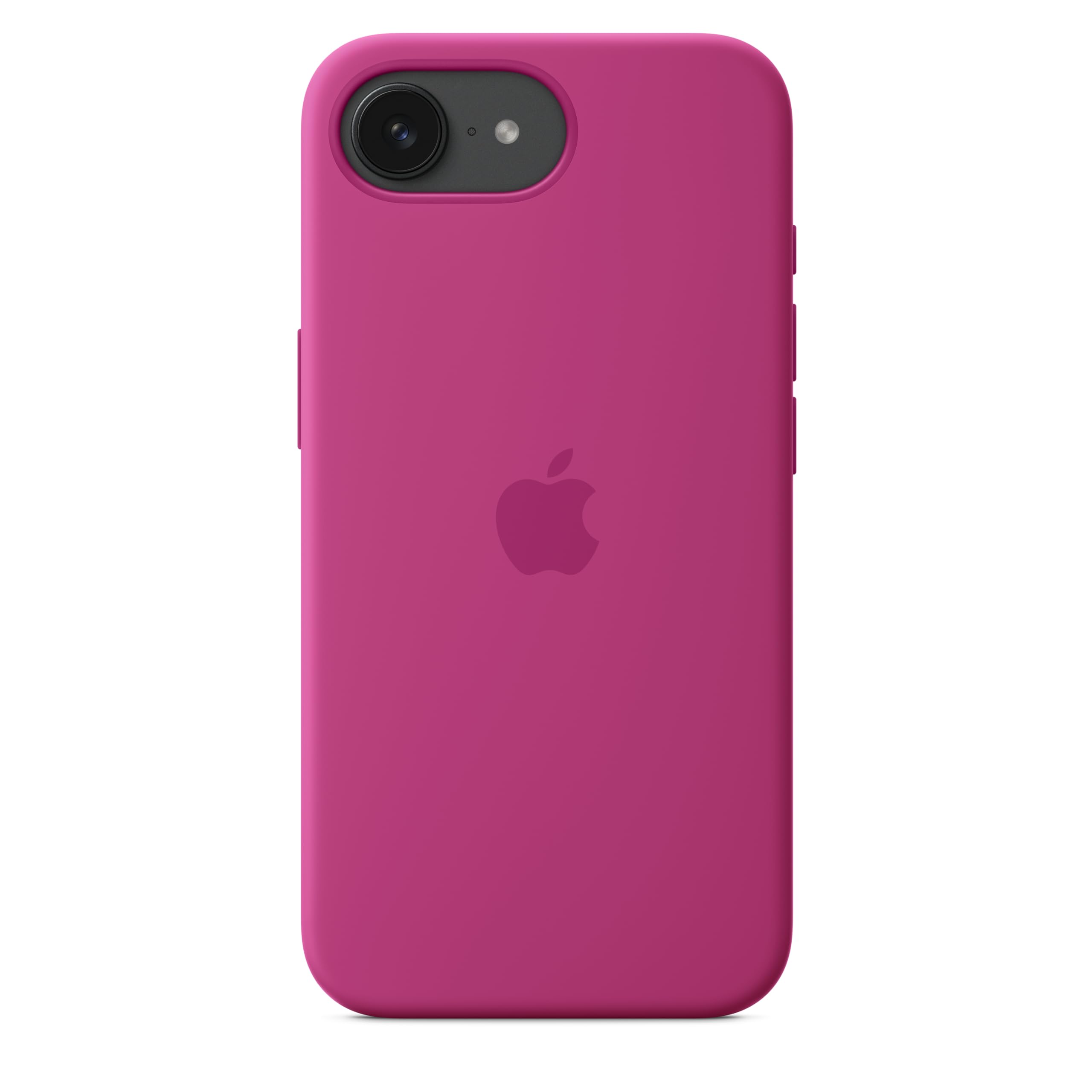 Foto 3 pulgar | Funda De Silicona Apple Para Iphone 16e, Color Fucsia - Venta Internacional.