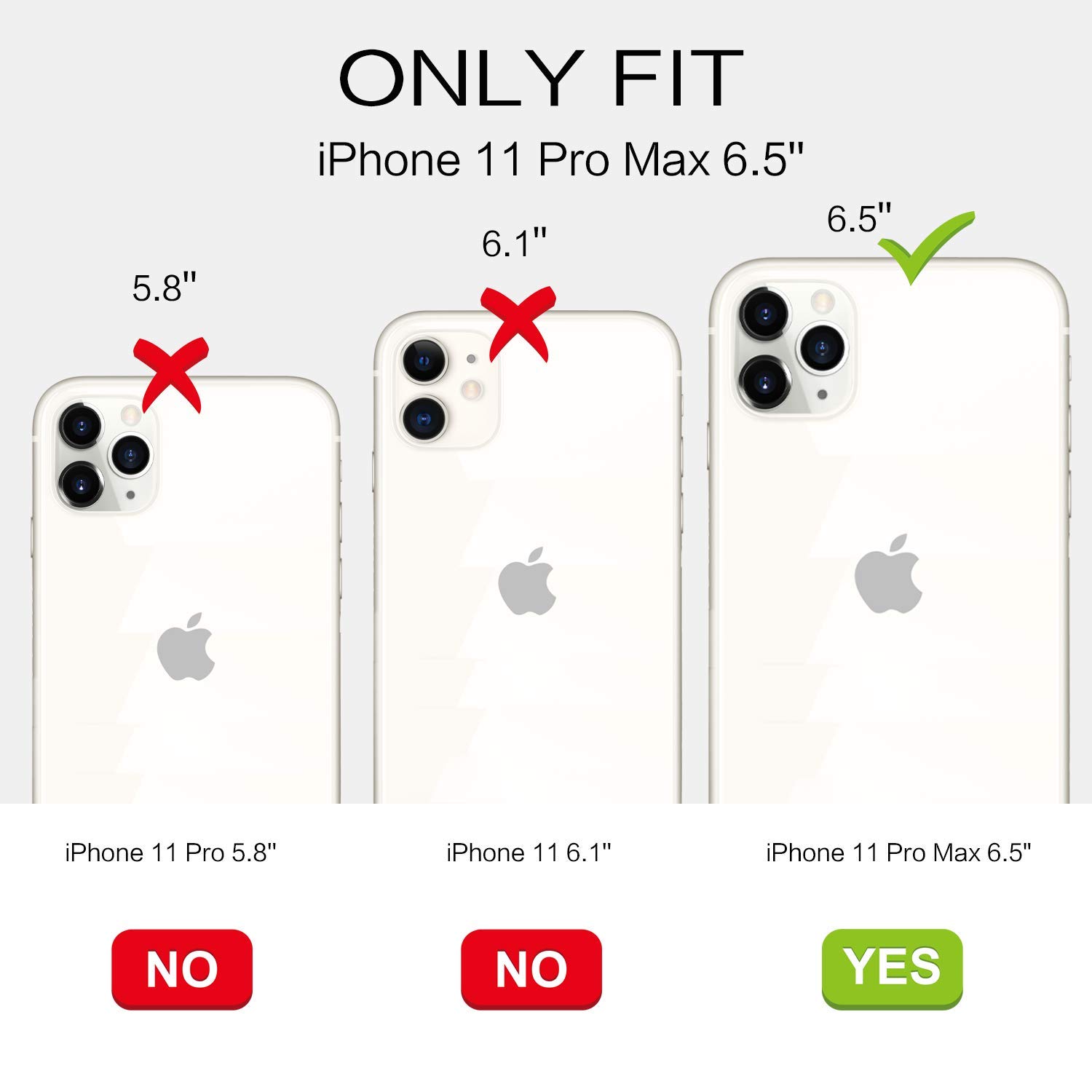 Foto 3 pulgar | Funda Magnética Bentoben Para Iphone 11 Pro Max 6.5 - Venta Internacional.
