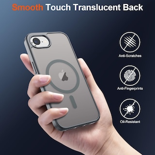 Foto 6 | Funda Magnética Supfine Para Iphone 16e 2025 Gris - Venta Internacional.
