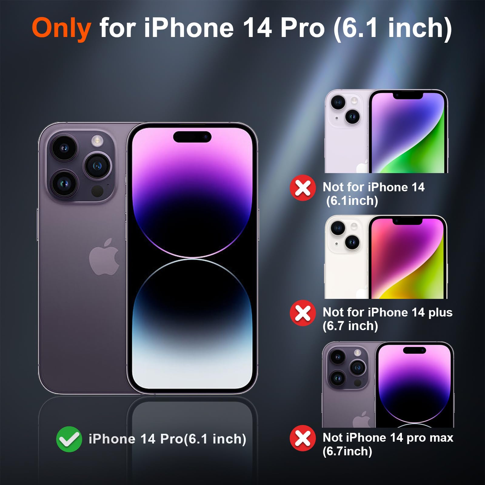 Foto 3 pulgar | Funda Magnética Supfine Para Iphone 14 Pro Forest Green - Venta Internacional.