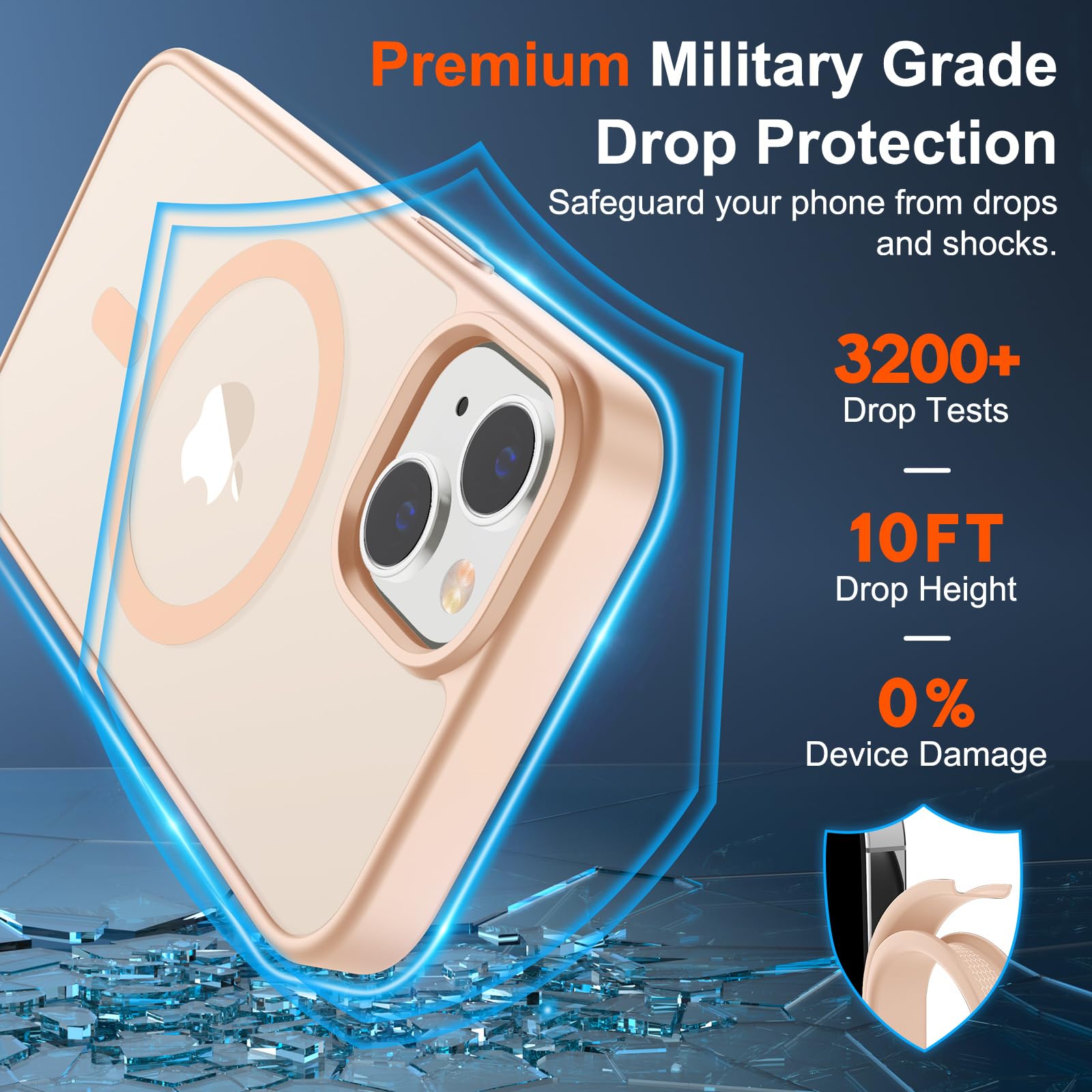 Foto 4 pulgar | Funda Magnética Supfine Para Iphone 14/13 Con Magsafe - Venta Internacional.