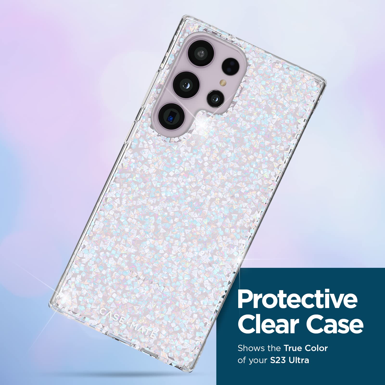 Foto 5 pulgar | Funda De Teléfono Case-mate Para Samsung Galaxy S23 Ultra Twinkle Diamond - Venta Internacional.