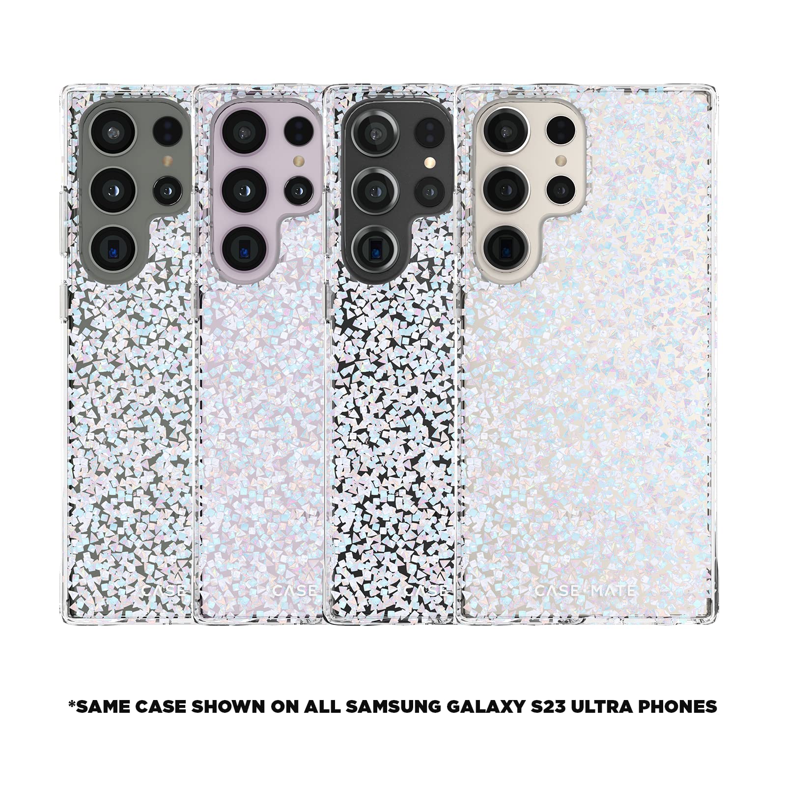 Foto 8 pulgar | Funda De Teléfono Case-mate Para Samsung Galaxy S23 Ultra Twinkle Diamond - Venta Internacional.