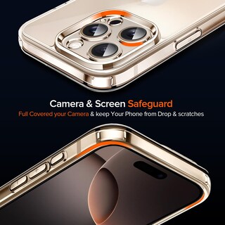 Foto 6 | Funda Ivoler Clear Para Iphone 16 Pro Max De 6.9 Pulgadas Con 2 Cristales - Venta Internacional.