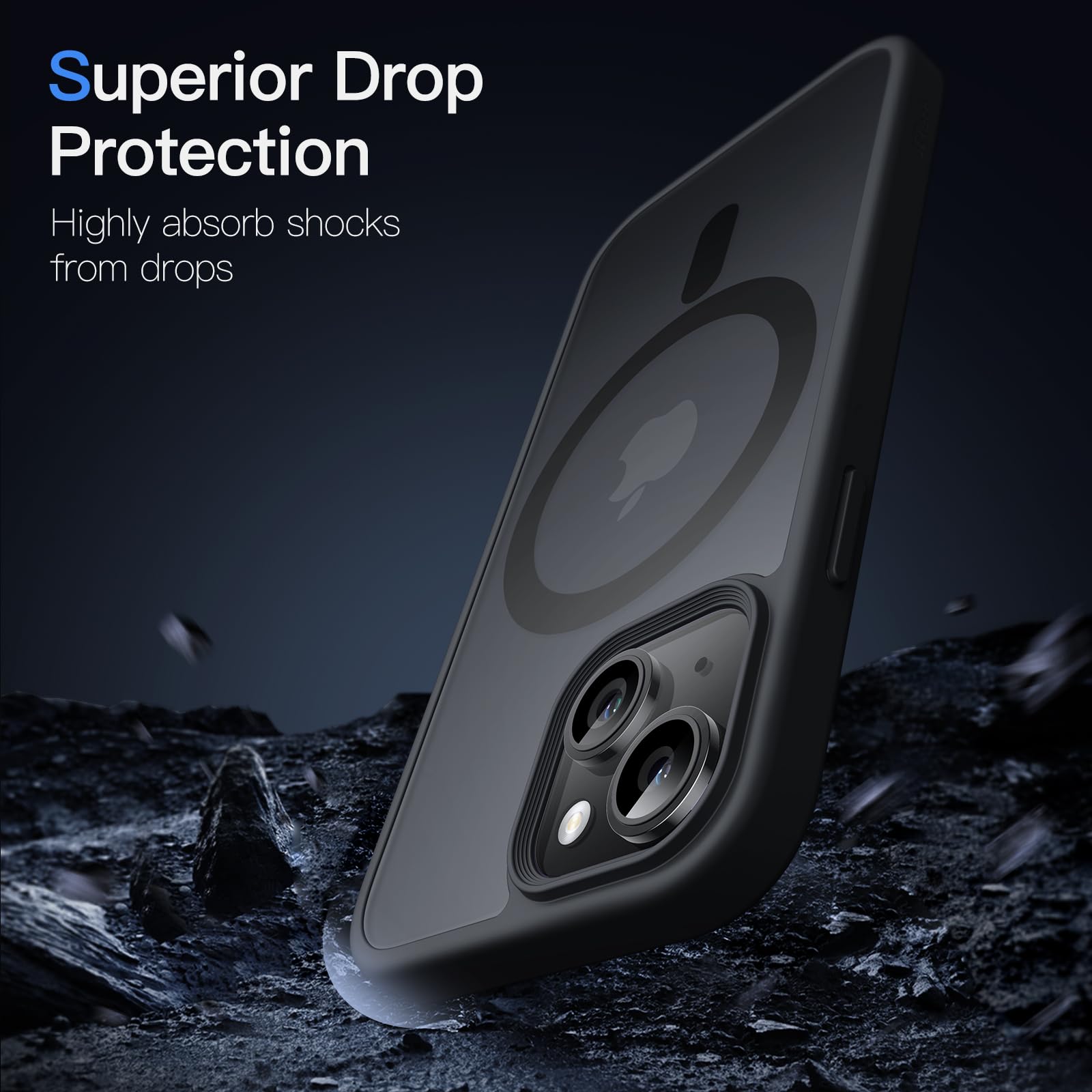 Foto 6 pulgar | Funda Jetech Magnetic Para Iphone 13 Mini Con Magsafe Black - Venta Internacional.