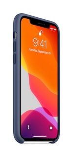 Foto 3 | Funda Para Teléfono Apple Iphone 11 Pro De Silicona Azul De Alaska - Venta Internacional.