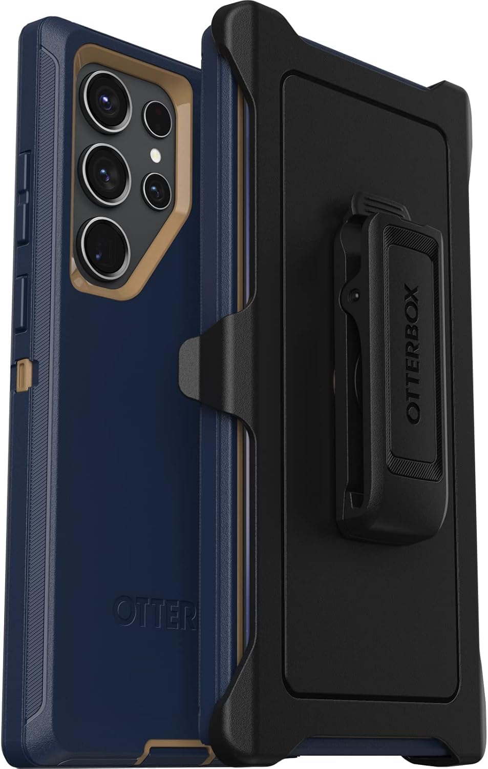 Foto 2 pulgar | Funda Otterbox Defender Series De Gamuza Azul Para Galaxy S23 Ultra - Venta Internacional.