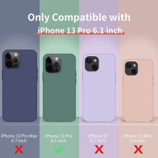 Foto 2 | Funda De Teléfono Cordking Silicone Ultra Slim Para Iphone 13 Pro 6.1 - Venta Internacional.
