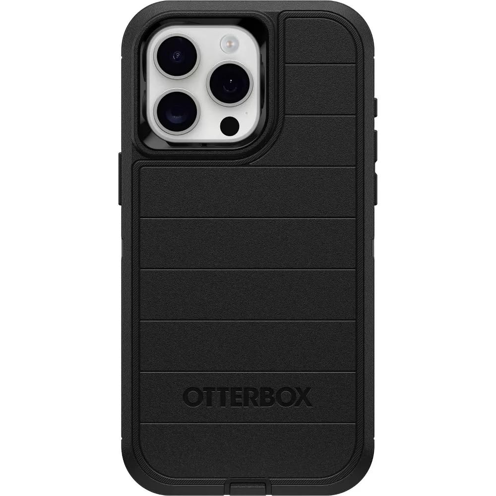 Foto 4 pulgar | Funda Otterbox Defender Series Para Iphone 15 Pro Max Negra - Venta Internacional.