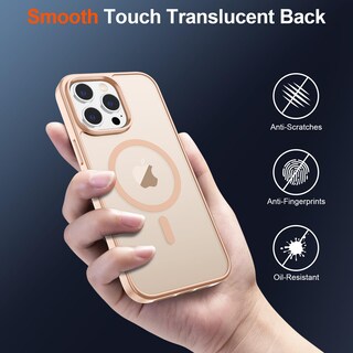 Foto 6 | Funda Magnética Supfine Para Iphone 13 Pro, Color Rosa Arena - Venta Internacional.