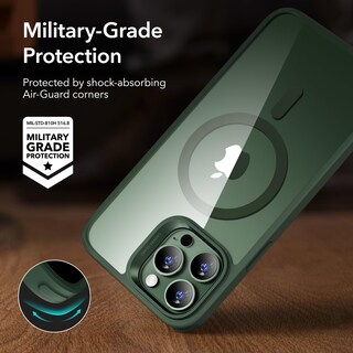 Foto 5 | Funda De Teléfono Esr Para Iphone 13 Pro, Compatible Con Magsafe, Verde Transparente - Venta Internacional.