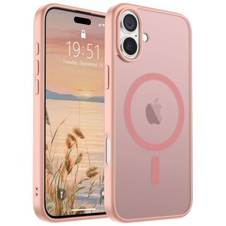 Foto 1 | Funda Magnética Supfine Para Iphone 16, Color Rosa - Venta Internacional.