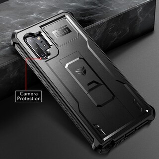 Foto 7 | Funda Dexnor Para Samsung Galaxy Note 10+ Plus Con Soporte, Color Negro - Venta Internacional.