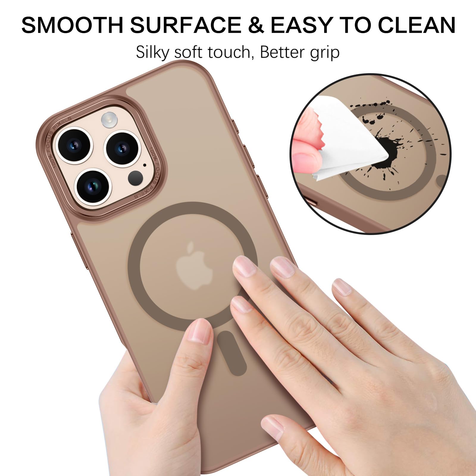 Foto 7 | Funda De Teléfono Bentoben Para Iphone 16 Pro Max 6.9 Translúcida - Venta Internacional.