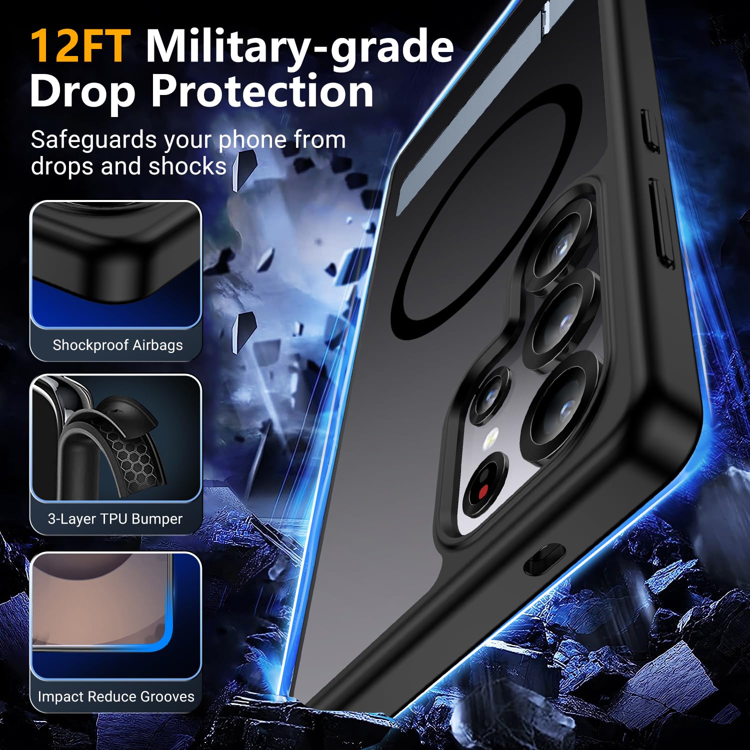 Foto 5 pulgar | Funda Magnética Spidercase Para Samsung Galaxy S25 Ultra - Venta Internacional.
