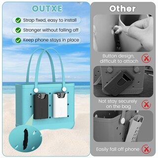 Foto 4 | Soporte De Teléfono Para Bogg Bag Outxe, Paquete De 2, Compatible Con Todas Las Bolsas Bogg - Venta Internacional.