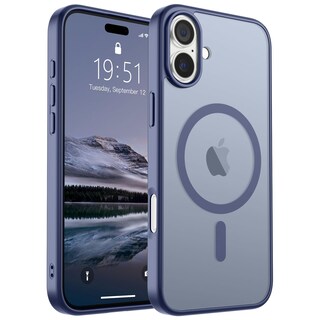 Foto 1 | Funda Magnética Supfine Para Iphone 16, Color Gris Lavanda - Venta Internacional.
