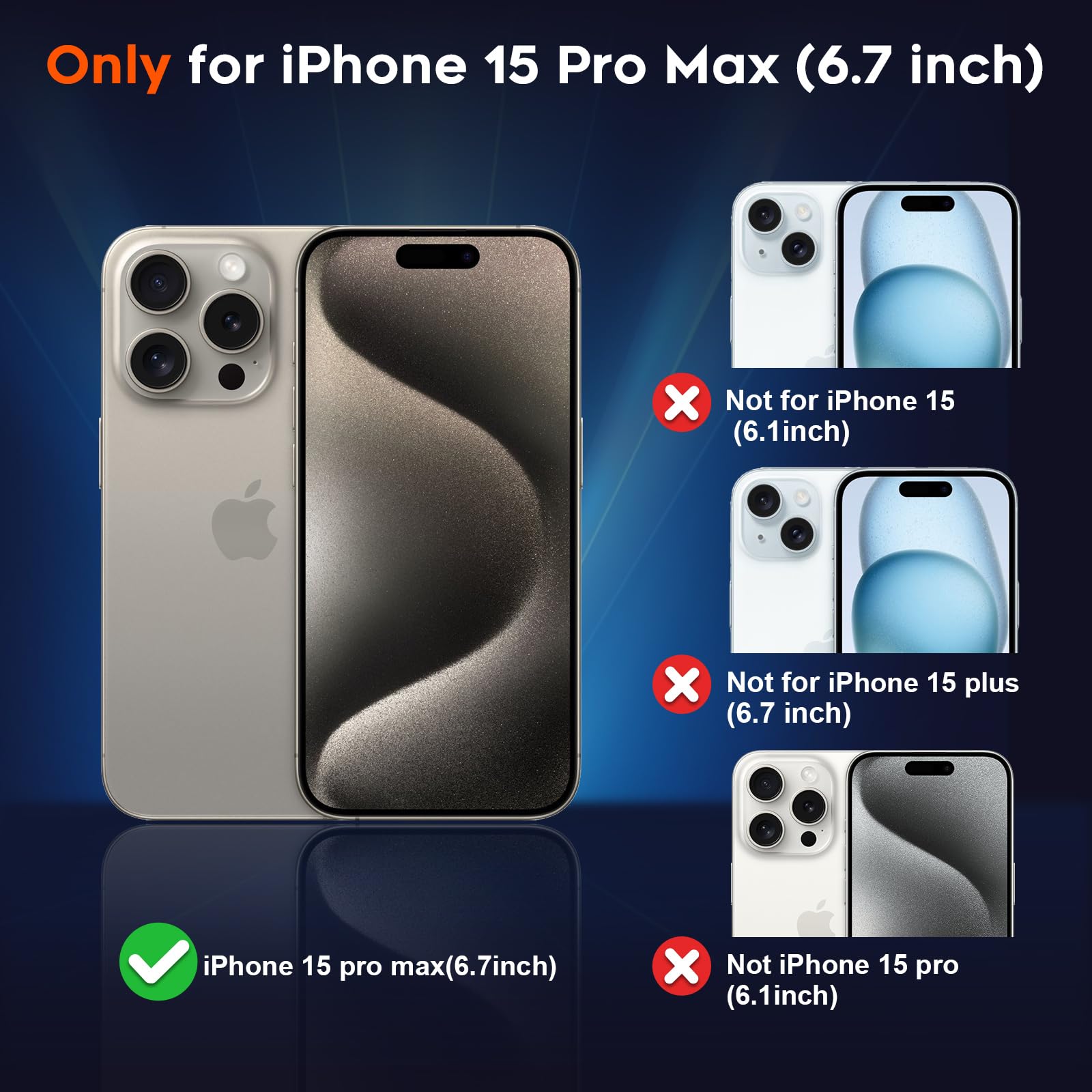 Foto 3 pulgar | Funda Magnética Supfine Para Iphone 15 Pro Max Forest Green - Venta Internacional.