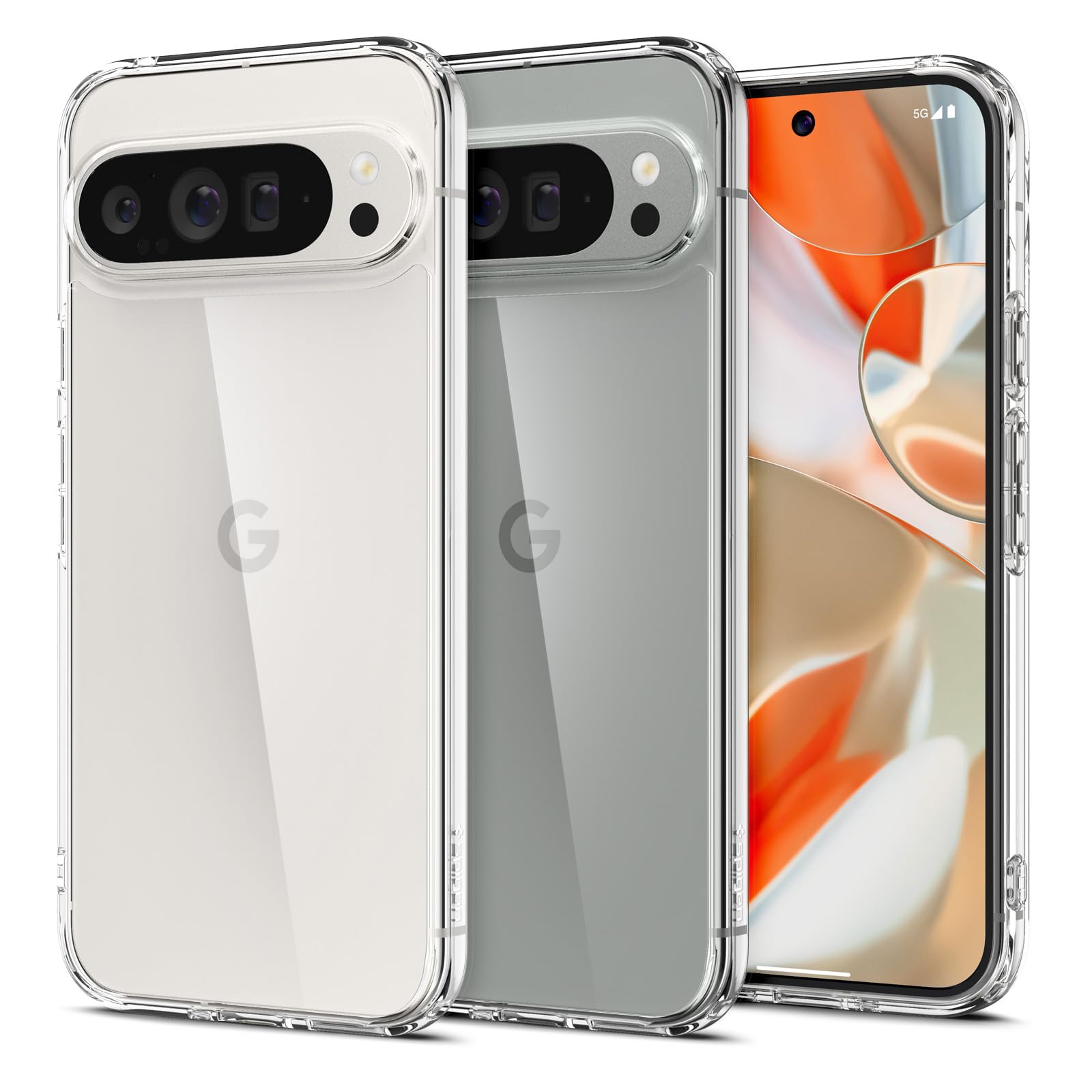 Funda Spigen Ultra Hybrid Para Google Pixel 9 Pro Xl, Transparente - Venta Internacional.