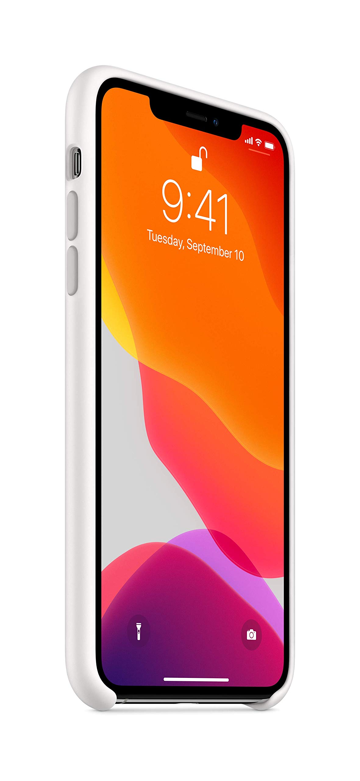 Foto 3 pulgar | Funda De Teléfono Apple Silicone Para Iphone 11 Pro Max - Blanca - Venta Internacional.