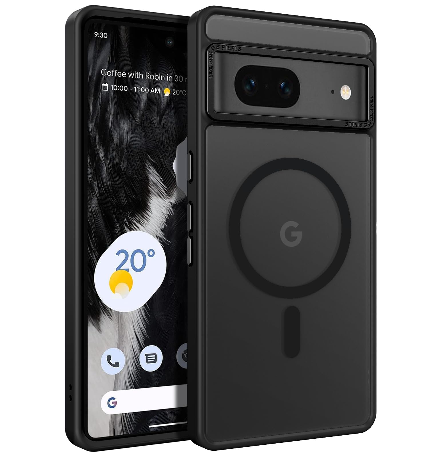 Foto 2 pulgar | Funda De Teléfono Bentoben Para Google Pixel 7 Con Magsafe Black - Venta Internacional.