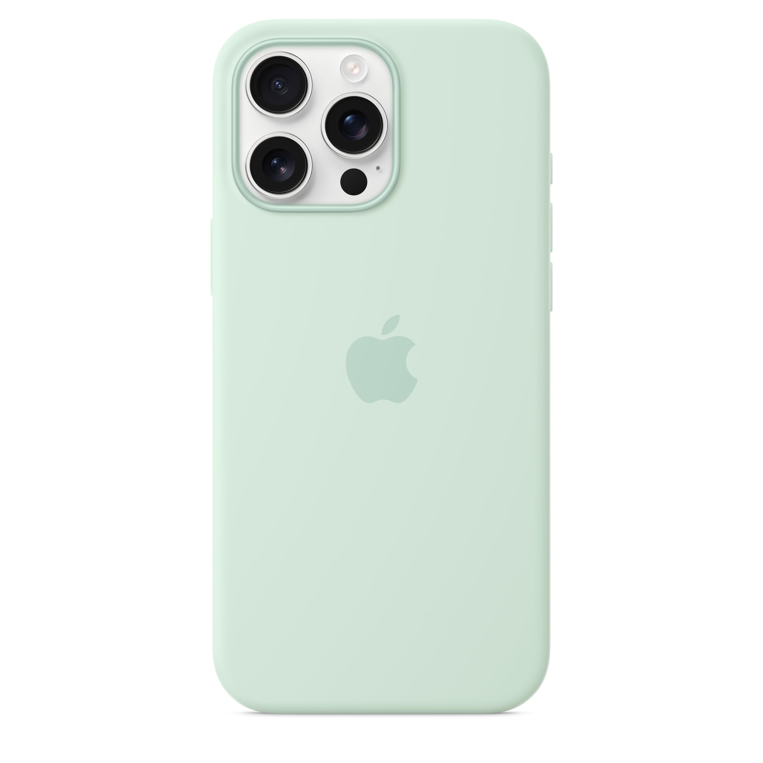 Funda De Silicona Para Apple Iphone 16 Pro Max Con Magsafe Aquamarine - Venta Internacional.